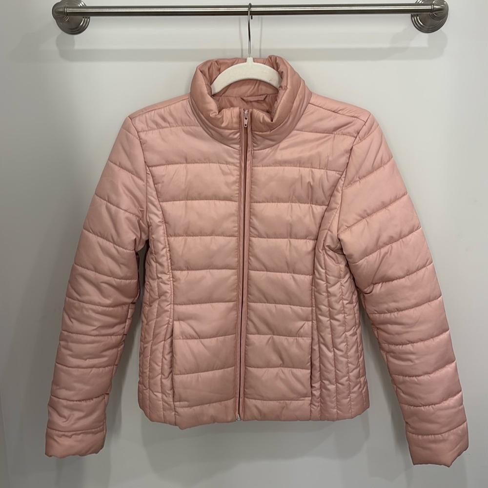 Loft Women’s XS light pink puffer jacket